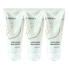 [본사정품] 자자극성 라비오라 레몬 허니 워시오프 팩 150g 1개(150g) 2개 3개 라비오라 레몬꿀팩 라비오라레몬꿀팩 라비오라워시오프팩, 1개입
