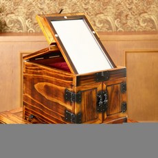 민규네고가구 원목 문짝 경대 단일색상, 단품