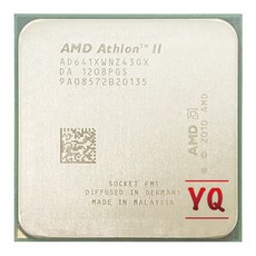 AMD 애슬론 II X4 641 2.8GHz 쿼드 코어 CPU 프로세서 AD641XWNZ43GX 소켓 FM1