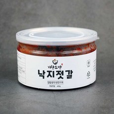 기찬소반 속초 낙지젓 400g 저염젓갈 캔시머 용기, 단일상품