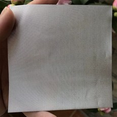 대형 포장지 금박지 알루미늄 18m 종이 단면, 1개, 양면 은색 세밀 격자무늬 15x15cm