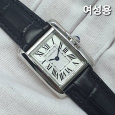 체인지 까르띠x 앙글레즈 여성용 가죽시계