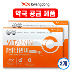 광동제약 비타민C 1000mg 8개월분, 240정, 2개