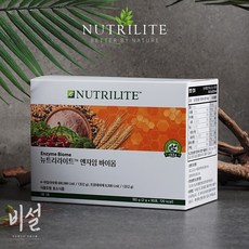 (특가)암웨이 뉴트리라이트 엔자임 바이옴(90포) 곡물맛 효소식품, 180g, 1개