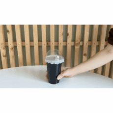 퓨어네이쳐 친환경 실링페이퍼 (음료컵 밀폐지) 컵속 음료를 안전하게 지켜주는 간편한 선택!, 지름 135mm 500매 (12 13 16 온스)