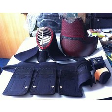 검도호구 레드 스크럽 알갱이 검도 보호구, 기본