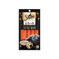 고양이간식 쉬바 멜티 4p 6팩 1타 참치맛 고양이간식 aas*1194mA, 6개