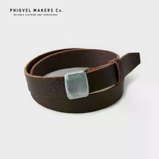 피그벨 히콕 벨트 레더 Phigvel makers co leather hickok belt 3가지 색상