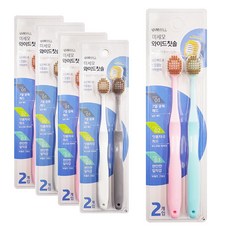 에스앤몰 광폭 칫솔 세트 초미세모 와이드 넓은칫솔