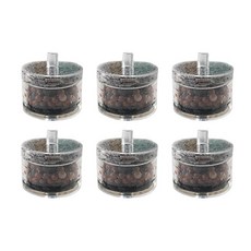 Neirny 고양이 반려동물 새싹 세라믹 도자기 정수기 급수기 음수대 음수기 분수대 1500ml, 교체 필터 6개 교체 주기 1개월, 1개