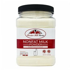 무지방 밀크 파우더 가루우유 후지어힐팜 454g Hoosier Hill Farm Nonfat Dairy Milk Powder