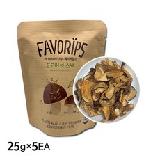 [페이버립스] 표고버섯 스낵 125g(25gx5ea)