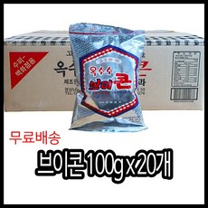 진한제과 옥수수 브이콘 100g x 20개입(박스), 20개