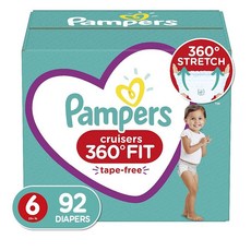 Pampers 팸퍼스 베이비드라이 밴드 크루저 아기 기저귀 일회용 6단계 92매