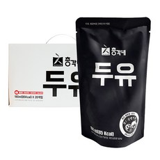 총각네 검은콩 무가당 두유 20봉, 190ml, 20개