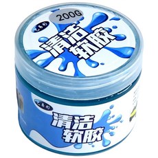 飛耀清潔軟膠史萊姆, 藍, 1個