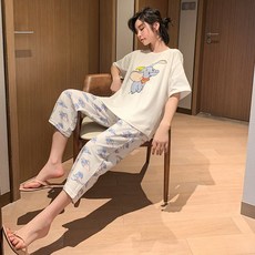 아기코끼리 덤보잠옷 순면100프로 M L XL