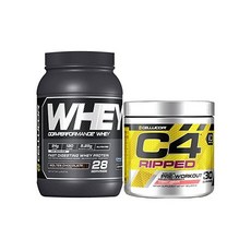 셀루코 C4부스터 Ripped 운동전부스터 + 유청단백질