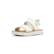 Camper 여성용 Oruga 샌들 K201038 화이트 내추럴 015 1 015
