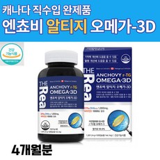 더리얼 임산부 청소년 캐나다 엔쵸비 엔초비 dha epa 함량 높은 많은 소형어종 퓨어 클린 알티지 rtg 오메가3 추천 중금속 없는 오메가 쓰리 비타민D 1000 영양제