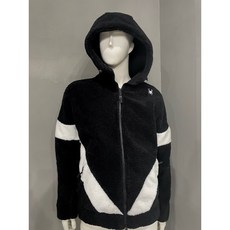 [매장 A/S 가능] 스파이더 유니 라인 블록 플리스 집업 SPFWCNFT308U-BLK