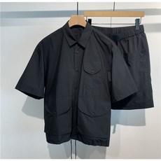 남성반팔반바지세트사파리