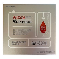 정관장 홍삼오일 알엑스진 클린 502mg x 60캡슐품질보증, 1개