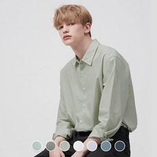 지오다노포플린셔츠