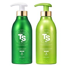 TS 티에스 골드플러스 샴푸 500ml+트리트먼트 500ml, 1세트