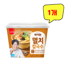 삼립 하이면 멸치 칼국수 큰컵, 182g