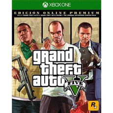 그랜드 테프트 오토 5 온라인 프리미엄 XBOX One 도시 범죄 생존