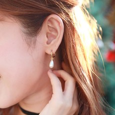 진주딸랑이귀걸이