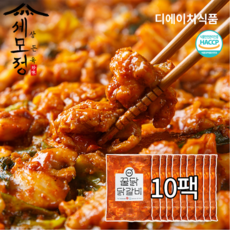 (당일발송)[세모정] 춘천식 수제 꿀닭 닭갈비 1kg, 10개