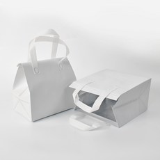 킴스데코레이션 보냉쇼핑백 중형 호일보냉팩 스티커형 화이트 가로24깊이15높이24cm, 10개, 1세트