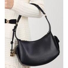 가니 24FW 블랙 SWING SHOULDER BAG A5416 099 스윙 숄더백