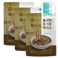 풍국면 들기름 막국수 12인분 532g x 3개 + 더메이런 손소독제 COSTCO