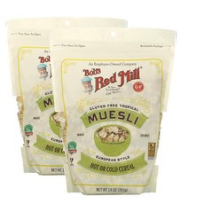 Bob's Red Mill 밥스레드밀 트로피칼 뮤즐리 글루텐 프리 397g 2팩, 1세트