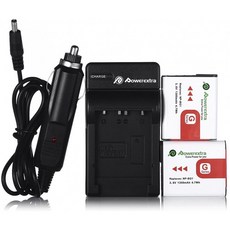 NP-BG1 Powerextra 2 팩 배터리 (소니 NP-BG1 타입 G 배터리 및 사이버 샷 DSC-H3 DSC-H7 DSC-H9 DSC-H10 DSC-H20 DSC-H50 DSC, 단일옵션
