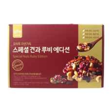 오하루 자연가득 스페셜 견과 루비에디션 30포 x 2박스, 2개
