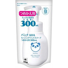 빤나 AHA 모닝 영역 비누 거품 클렌저 리필 용 300ml, 1