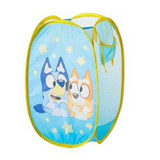 Bluey 팝업 바구니 내구성 있는 운반 손잡이 블루이 및 빙고 높이 53.3cm x 너비 34.3cm 길이 34.9cm 1353200, 1개