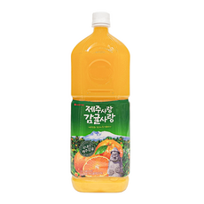 롯데 제주사랑 감귤사랑, 1.8L, 3개