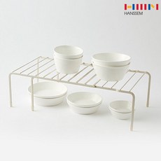 [한샘] S.O.K 마일드 확장형 선반 정리랙 그릇수납 주방