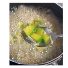 아이스 베이비펌프킨 주키니 냉동애호박 총1kg 된장찌개 청국장 호박국 볶음, 2개