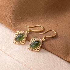 천연사파이어귀걸이