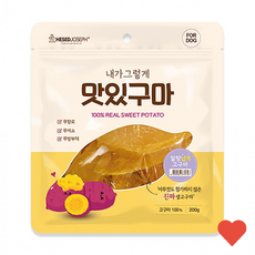 애견 식품 내 가 그렇게 맛있구마 200g 넙적