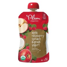 Plum Organics Stage 2 Baby Food 플럼 오가닉스 2단계 베이비 푸드 99g x 12팩