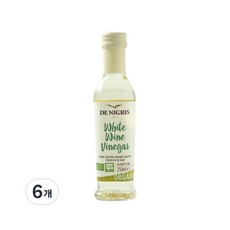 고급 데니그리스 화이트 이탈리안 와인식초 250ml 6개