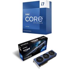 인텔 Core i713700KF 게이밍 데스크톱 프로세서 16코어 Pcore 8개 + Ecore 잠금 해제 아크 그래픽 카드 - i713700kf