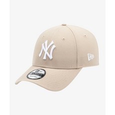 NEW ERA 뉴에라 MLB 베이직 뉴욕 양키스 볼캡 베이지